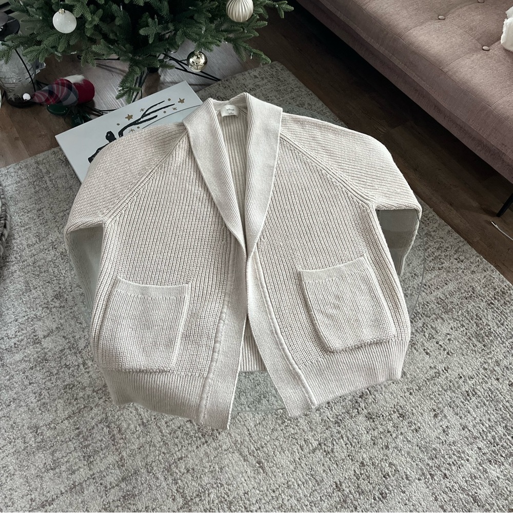 RARE Aritzia Wilfred Travel Cardigan Sz M - Picture 8 of 13